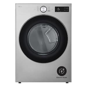 7.4 cu. ft. Vented SMART Stackable Electric Dryer in Graphite Steel with TurboSteam, AI Sensing and LCD Display