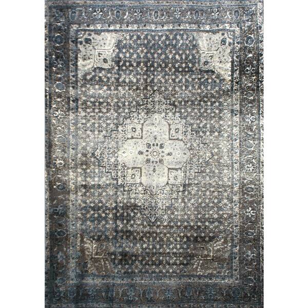 nuLOOM Kellum Faded Vintage Slate 6 ft. x 9 ft. Area Rug