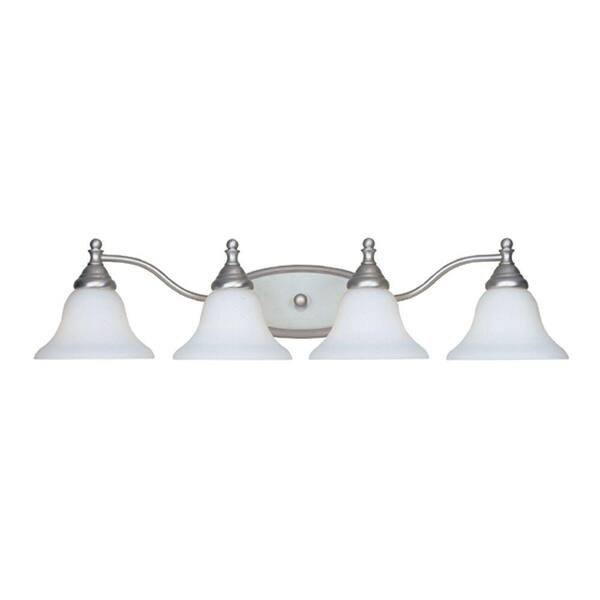 Designers Fountain Ellsworth Collection 4-Light Pewter Wall Mount Vanity Light