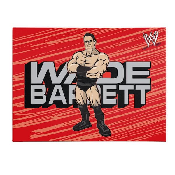 Trademark Fine Art 24 in. x 32 in. Officially Licensed Wade Barrett WWE Kids Canvas Art