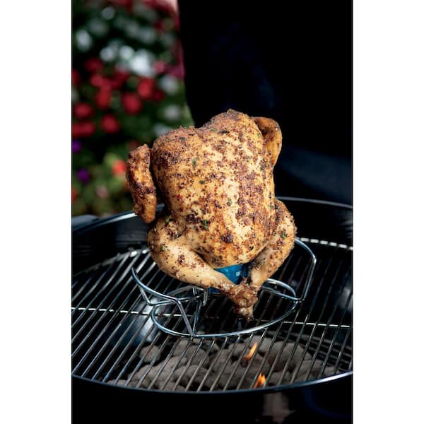 Cast Iron Beer Can Chicken Holder and Flavor Infuser