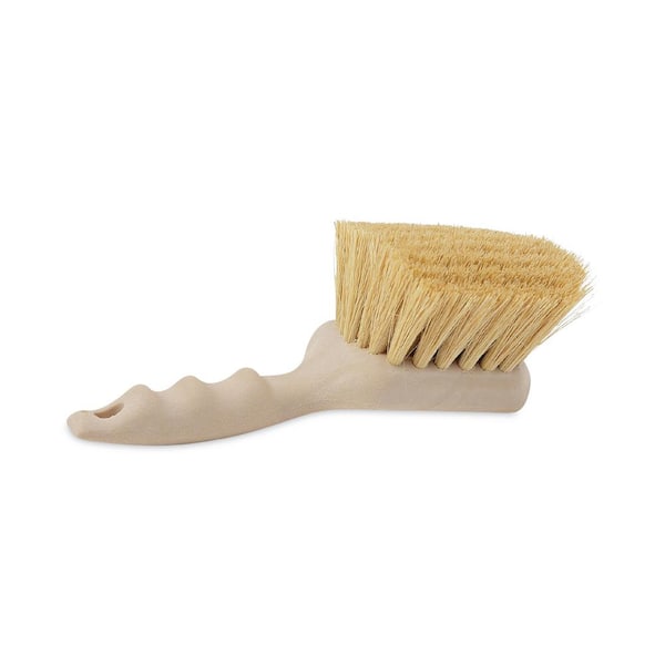 ProLine 8-1/2 in. Tampico Bristle Plastic Utility Brush with Tan Handle