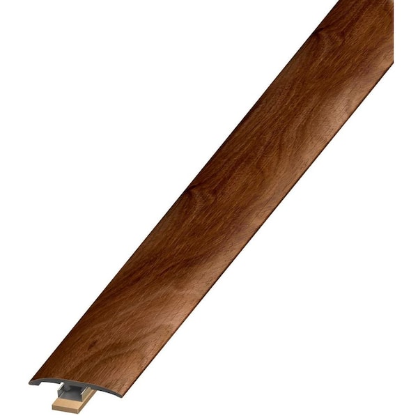 Home Decorators Collection Noble Mahogany Rouge 7 mm Thick x 2 in. Wide x 94 in. Length Coordinating Vinyl 3-in-1 Molding