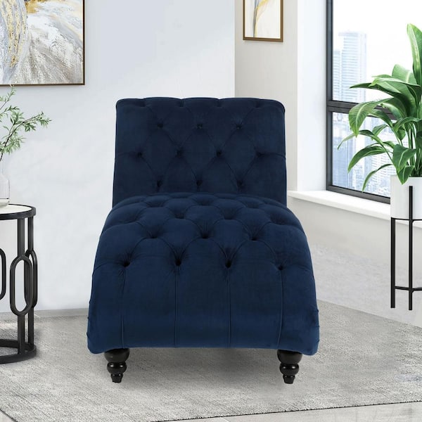 Blue Chaise Longue