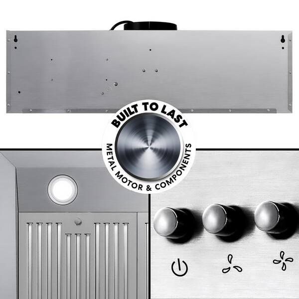 hn36 Cosmo 36 in. Haven Collection 380 CFM Ducted Under Cabinet