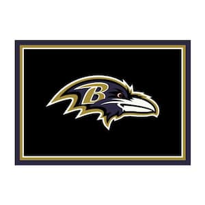 NFL 4 ft. x 6 ft. Baltimore Ravens spirit rug