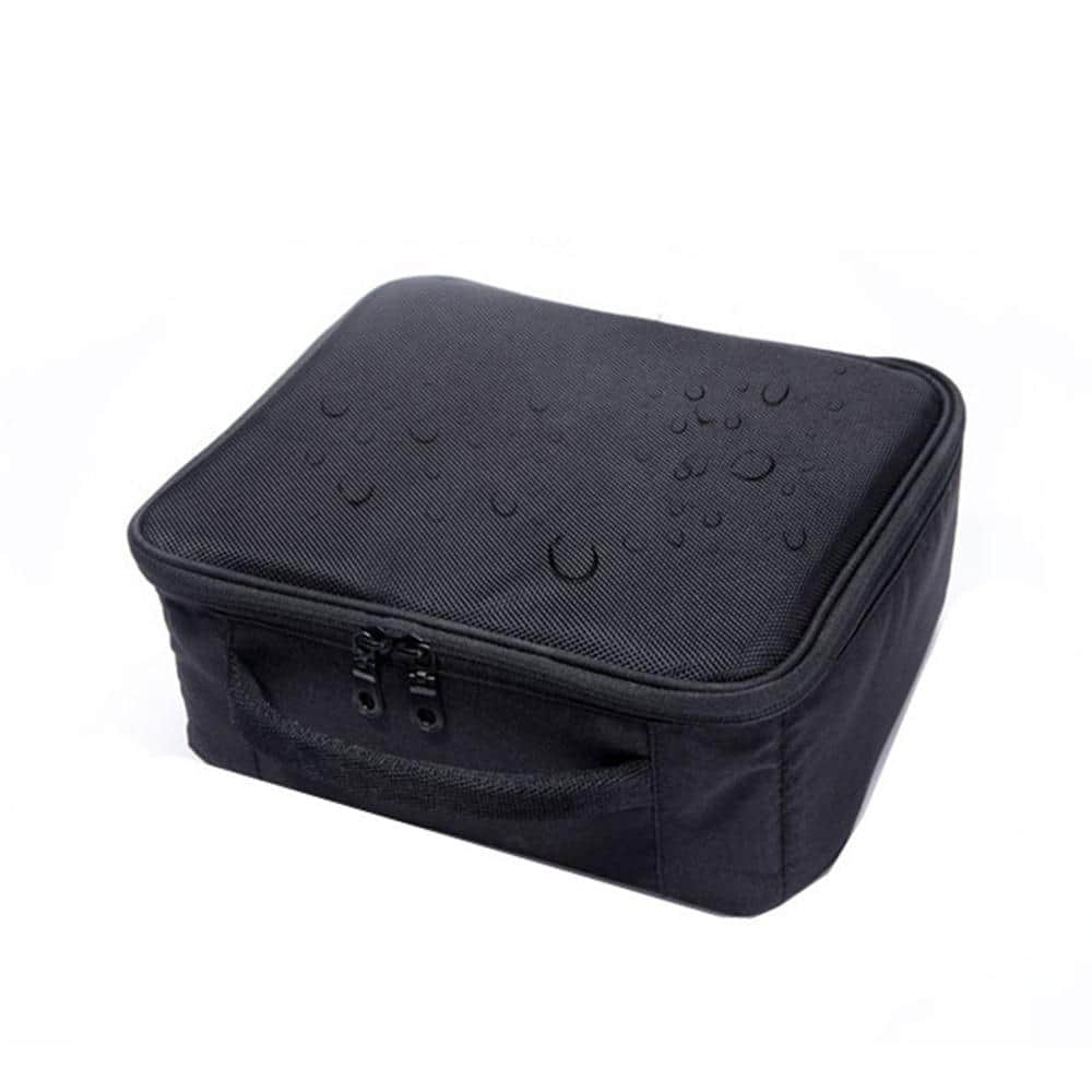 Travel Makeup Cosmetic Case Bags Large Toiletry Bag Organizer, Black