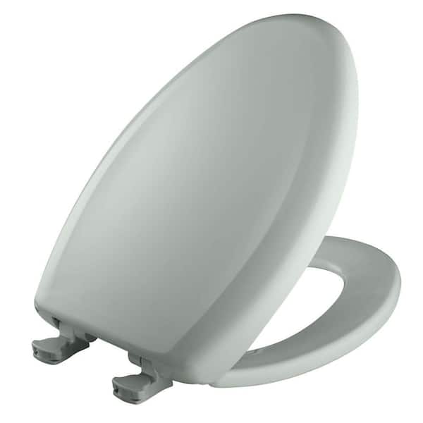 BEMIS Slow Close STA-TITE Elongated Closed Front Toilet Seat in Sage