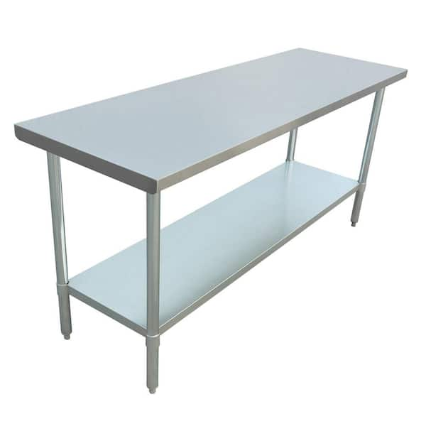 Unbranded Stainless Steel Kitchen Utility Table