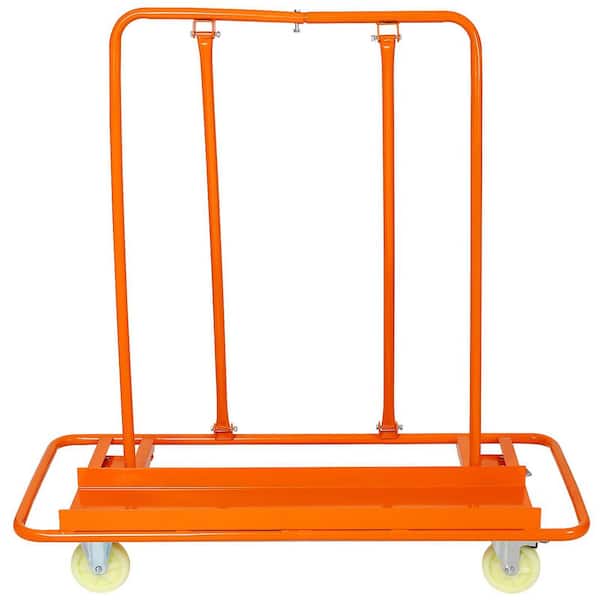Heavy Duty Drywall Sheet Cart and Panel Dolly 1600 lbs. Load Capacity, Panel Serving Cart, Casters with Brake