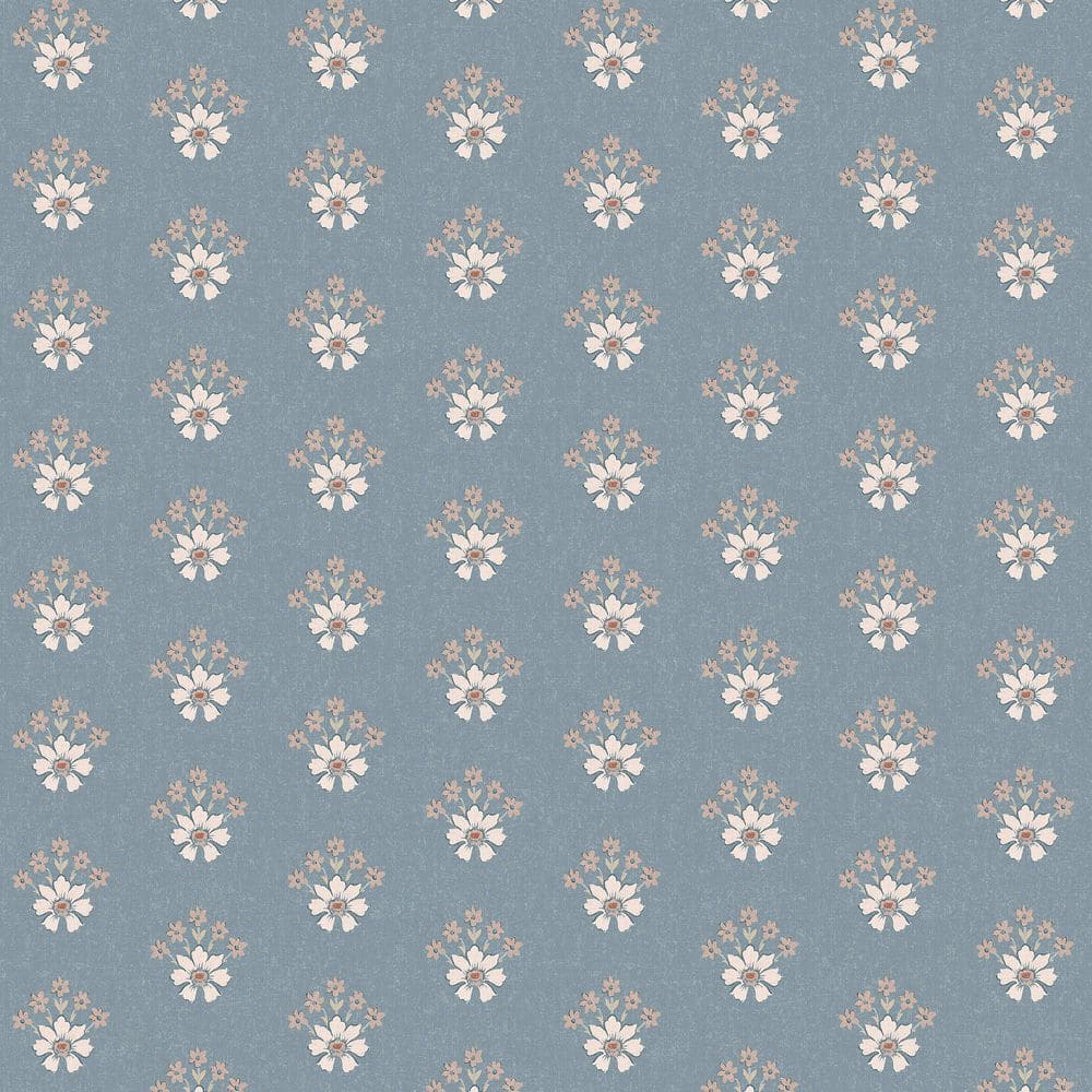 Semington Floral Geo Newport Blue Wallpaper Sample price history on PriceWatchPro
