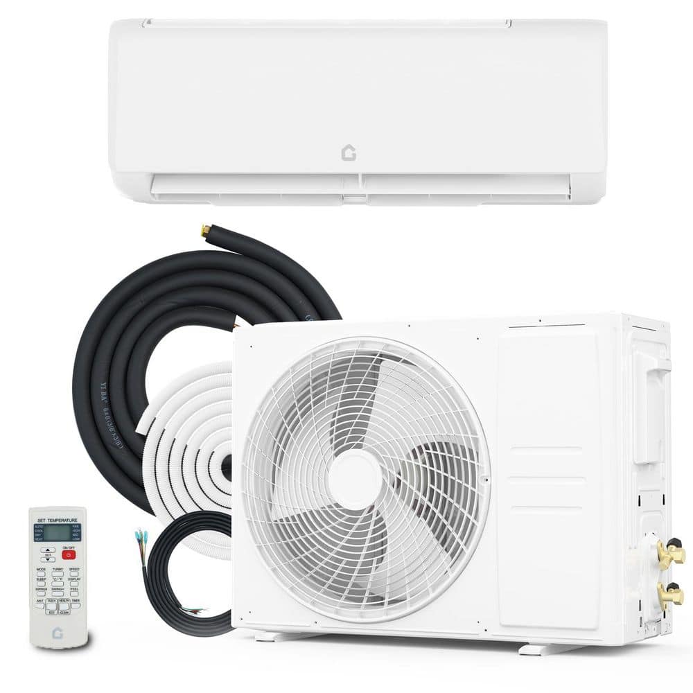 22 SEER2 12000 BTU Wi-Fi Split Air Conditioner 750 sq. ft. with Heating, Cooling, Dehumidifier, Climate Control in White price history on PriceWatchPro