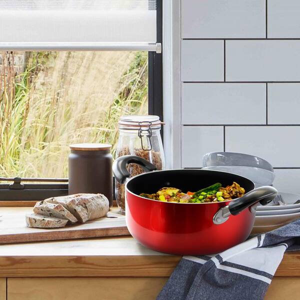 Nonstick Electric Skillet - with Vented Glass Lid (13-In, 6Qt) 