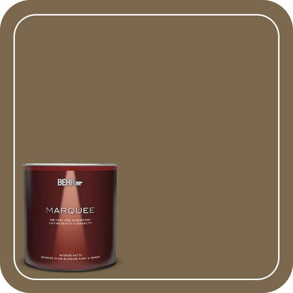 BEHR MARQUEE 1 qt. #T14-6 Boho Matte Interior Paint & Primer