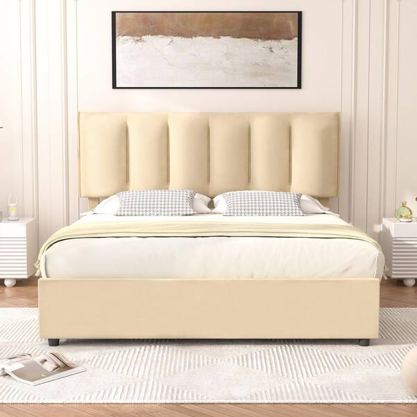 Have a question about VECELO Upholstered Bed Frame, Full Bed with
