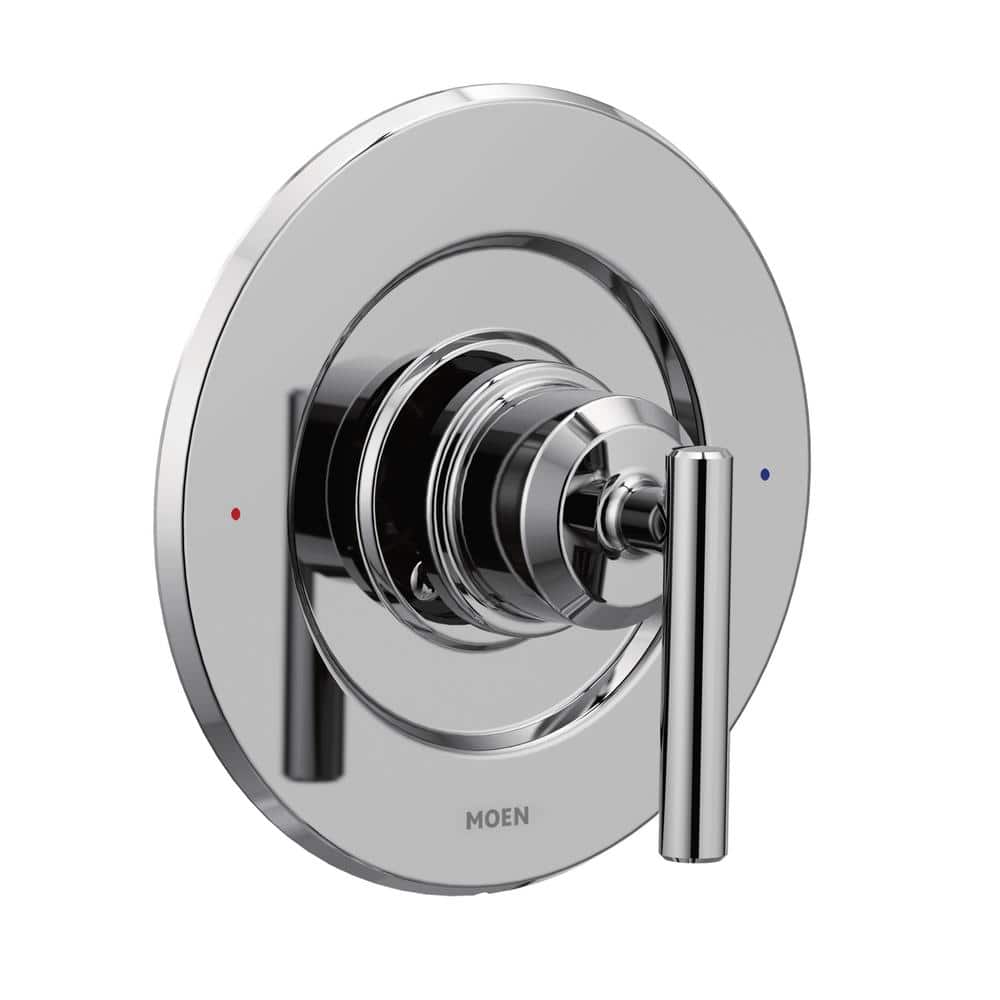 Gibson Chrome Wall-Mounted Lever Shower Trim