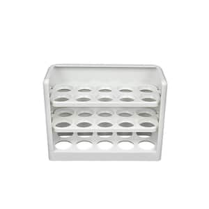 Stackable Plastic Egg Storage Container for Refrigerator Door, Stores up to 30-Eggs - (1-Pack)