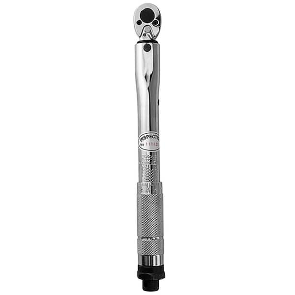 1/4 in. Drive Adjustable Torque Wrench (3.68-18 ft.-lb. )