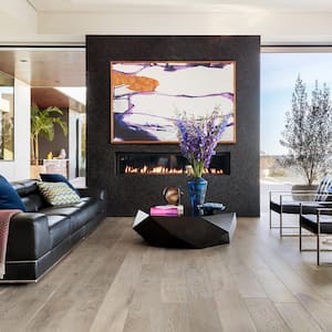 French Oak Newport 3/8 in. T x 6-1/2 in. W x Varying L Engineered Click Hardwood Flooring (23.64 sq. ft./case)