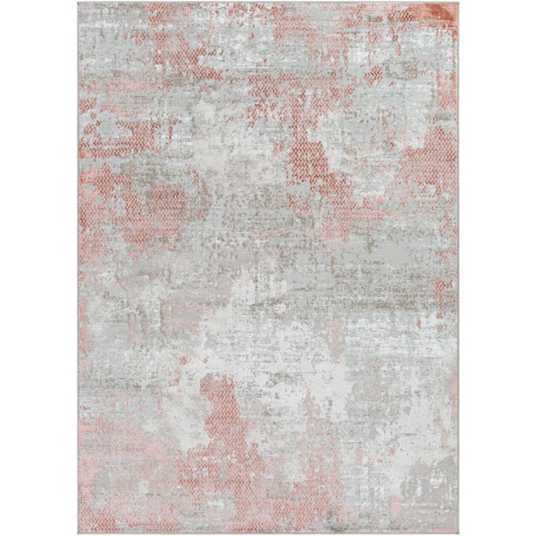 Artistic Weavers Levi Burnt Orange 8 ft. x 10 ft. Indoor Area Rug