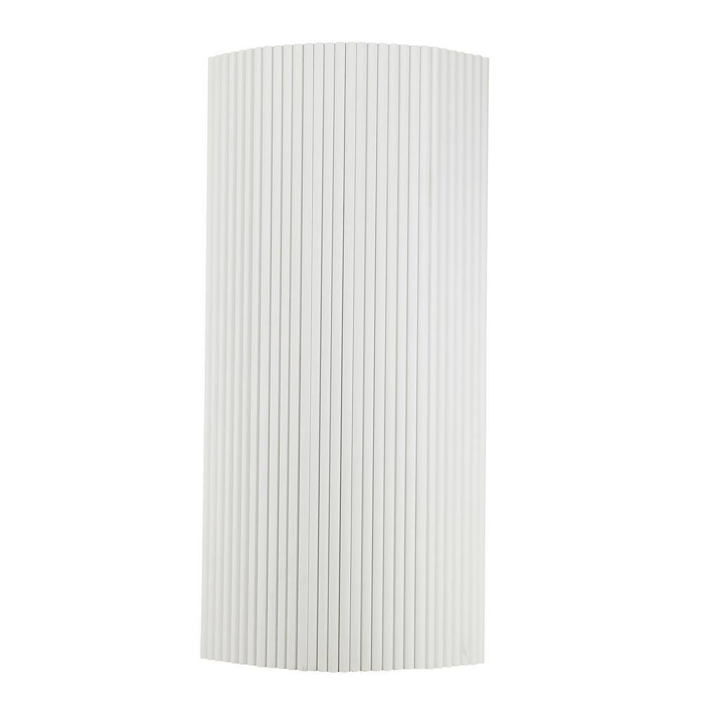 Ejoy 106 in. x 24 in. x 0.43 in. Wood Half Circle Flexible Multi ...