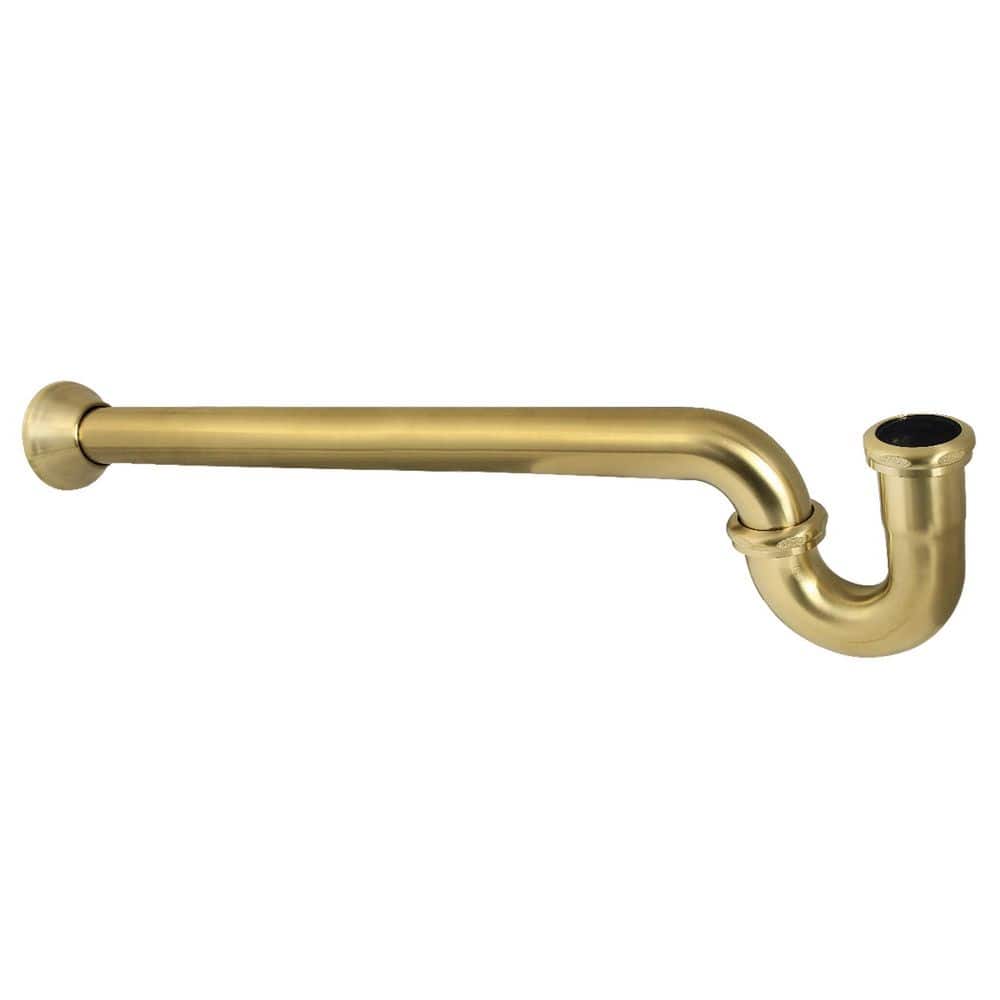 Vintage 1-1/2 Inch 18-Gauge Decor P-Trap in Brushed Brass price history on PriceWatchPro