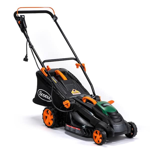 Scotts 19 in. 13 Amp Corded Electric Walk-Behind Lawn Mower 51519S