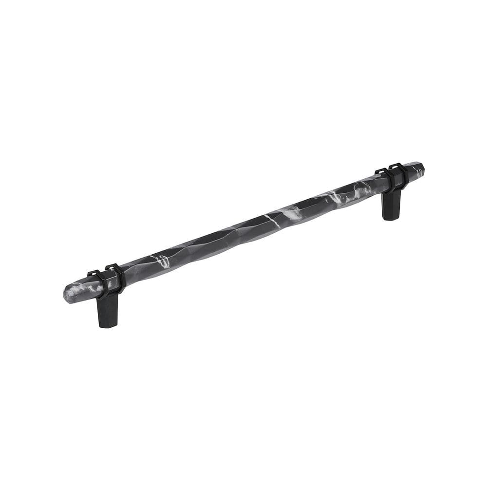 Carrione 10-1/16 in. (256 mm) Center-to-Center Marble Black/Black Bronze Bar Cabinet Pull price history on PriceWatchPro