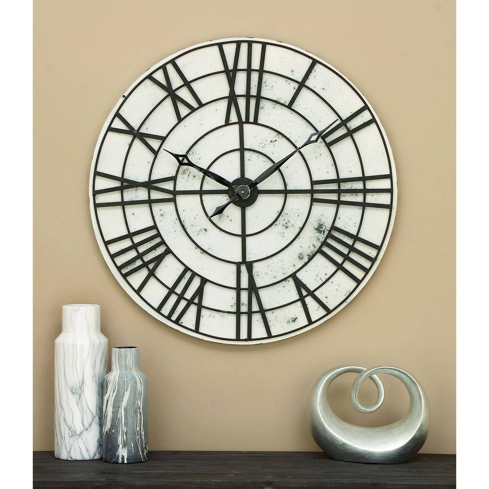 Deco 79 54426 Metal Wall Clock 32 for sale online 