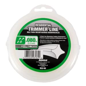 Residential 40 ft. 0.080 in. Universal 4 Point Star Trimmer Line