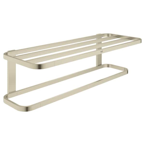 GROHE Selection 4-Bar Towel Rack in Brushed Nickel
