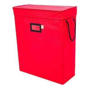 Elf Stor 83-DT5019 All Occasion Vertical 30 in. Wrapping Paper Storage Box  with Lid, Red, 1 - Kroger