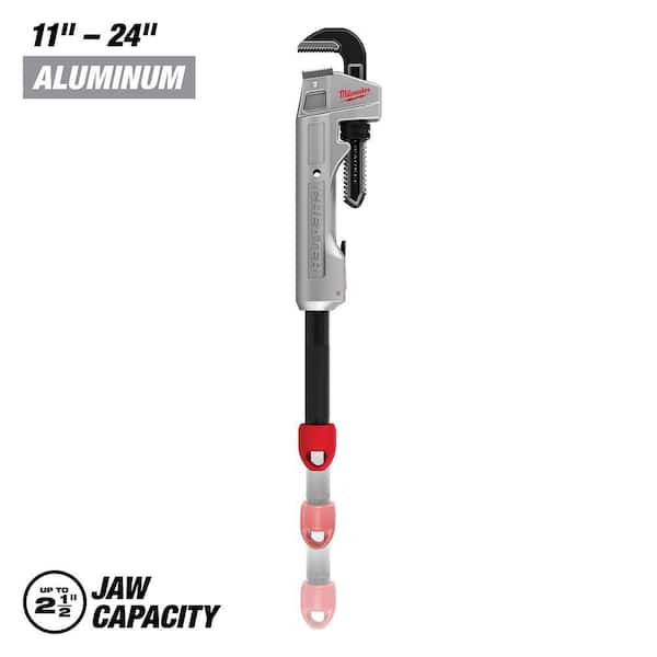 Milwaukee Aluminum Cheater Pipe Wrench