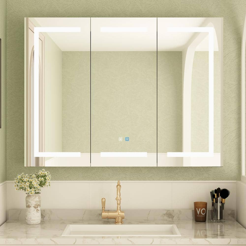 Apex LED Bathroom Charging Cabinet