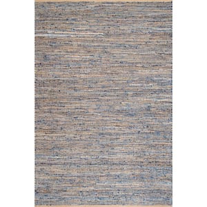 Vernell Contemporary Jute Natural 4 ft. x 6 ft. Area Rug