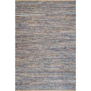Vernell Contemporary Jute Natural 8 ft. x 10 ft. Area Rug