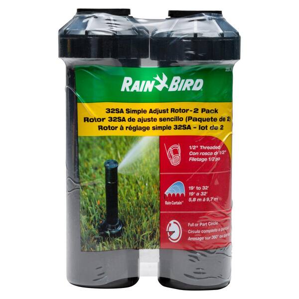 Rain Bird 32SA Rotor Sprinkler Head (2-Pack)