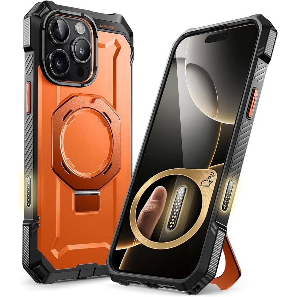 iPhone 16 Pro 6.3 inch UB Grip MagSafe Camera Control Button Phone Case-Magma price history on PriceWatchPro