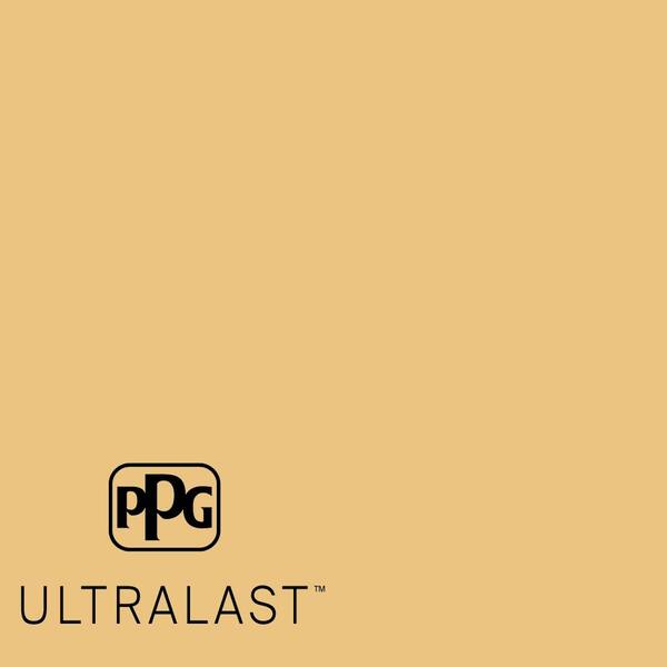 PPG UltraLast 1 qt. #PPG1208-4 Gold Buff Semi-Gloss Interior Paint and Primer