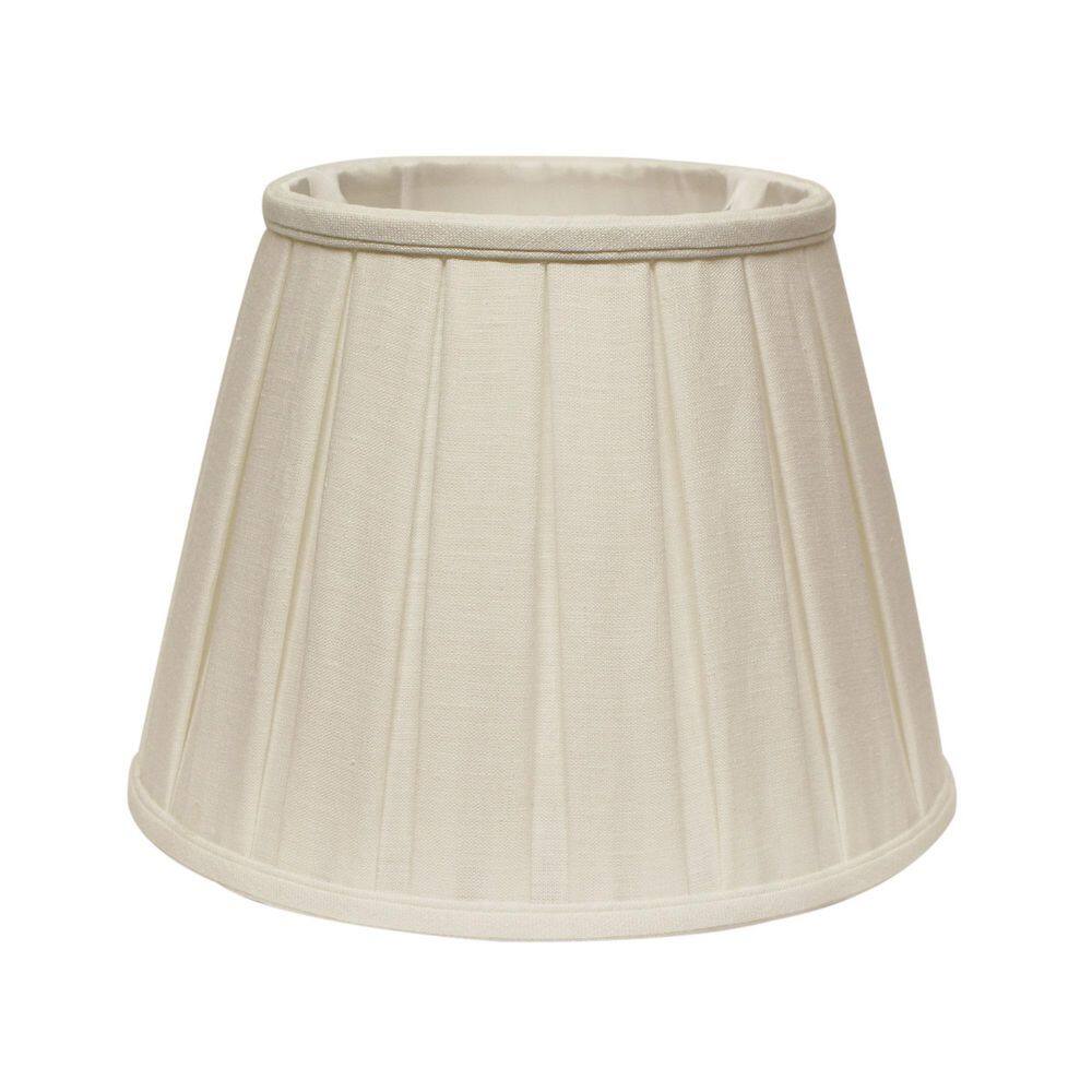 9 in. White Linen Round Lamp Shade with Screw On Fitter price history on PriceWatchPro