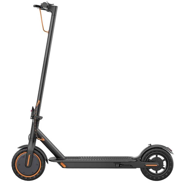 2-Wheel Electric Scooter in Orange, 350W Motor, High-Capacity Battery, Easy to Store and Carry, Safe to Ride