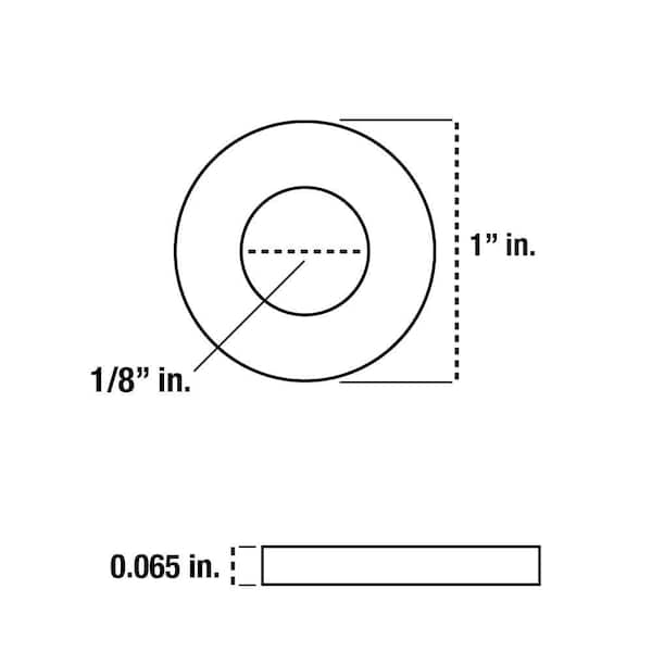 20-Pack The Hillman Group 2913 1/4 x 1-Inch Stainless Steel Fender Washer 20-Pack The Hillman Group 2913 1/4 x 1-Inch Stainless Steel Fender Washer