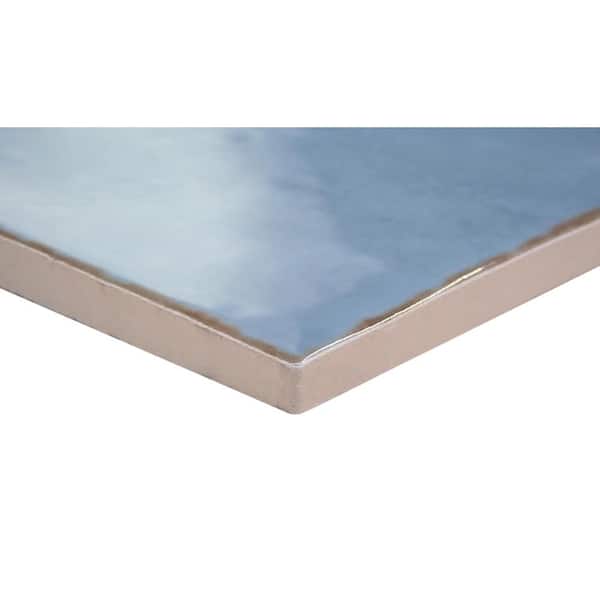 Antigo Ocean 5 in. x 5 in. Glossy Ceramic Wall Tile (12.1 sq. ft./Case, 72 pcs)