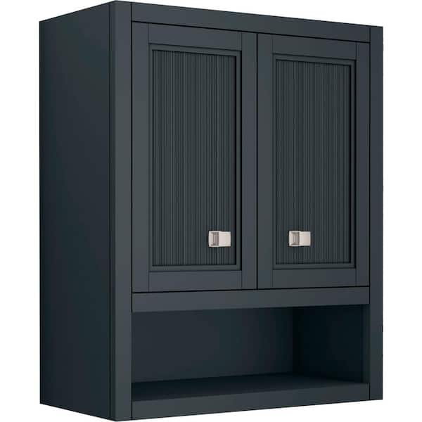 KOHLER Hearthaven 24 in. W Wall Mount Cabinet in Slate Grey