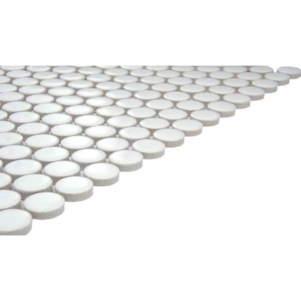 Bedrosians Le Cafe Black 11-in x 12-in Matte Porcelain Honeycomb Wall Tile (0.974-sq. ft/ Piece)