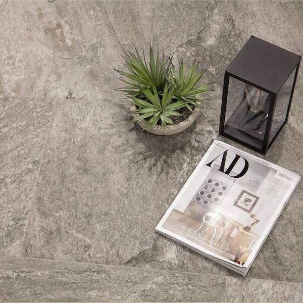 Ivy Hill Tile Stonewell Storm Gray 17.32 in. x 25.98 in. Matte