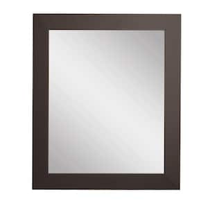 Large Rectangle Black Modern Mirror (55 in. H x 32 in. W)