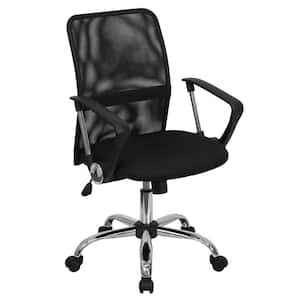 Mesh Swivel Office Chair in Black