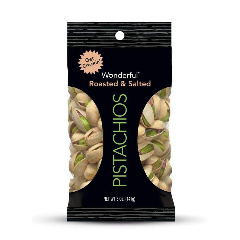 Wonderful Nuts, 5 oz. Pistachios 113921 - The Home Depot