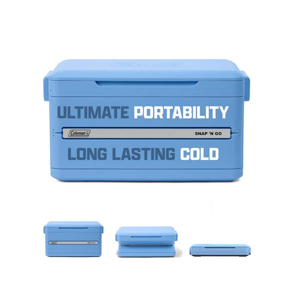 Coleman Snap 'N Go 55 qt. Collapsible Hard Cooler 2226073 - The